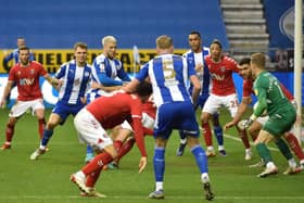 Stephen Humphrys wheels away in delight after scoring the winner