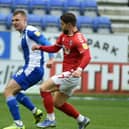 Max Power in action against Charlton