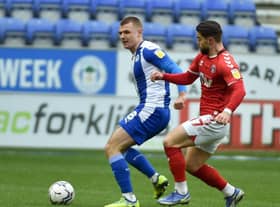 Max Power in action against Charlton