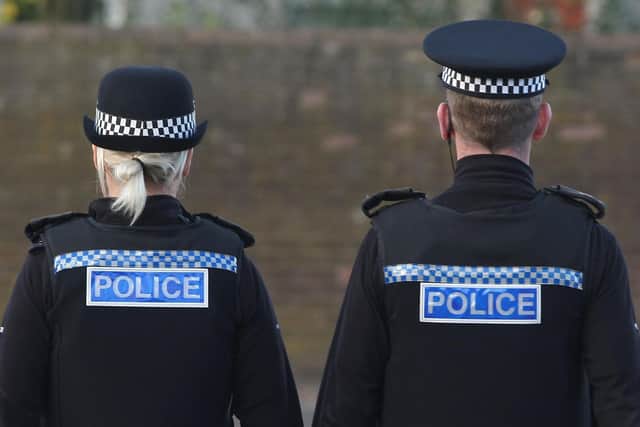 Police carried out raids across the North West