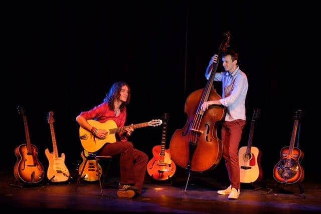 Remi Harris and Tom Moore in concert