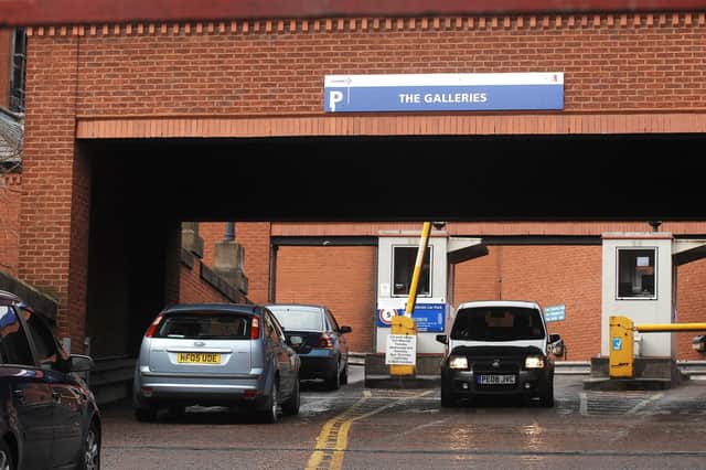 The Galleries car park