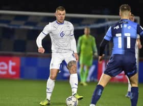 Max Power in action at Wycombe