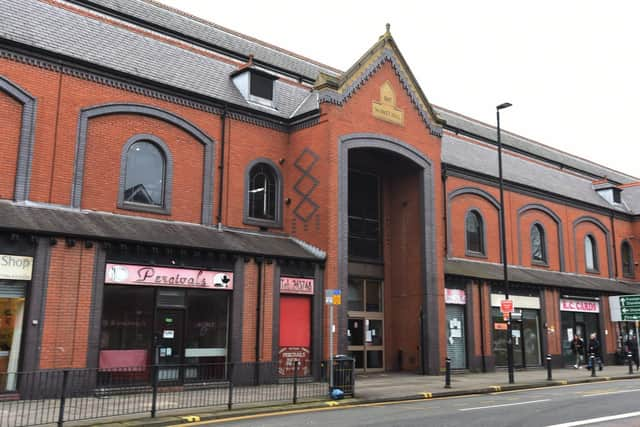 The Galleries shopping centre and market hall