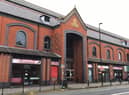 The Galleries shopping centre and market hall