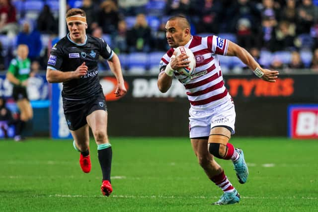 Thomas Leuluai enjoyed a strong game against Huddersfield Giants