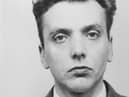 The famous mugshot of Moors murderer Ian Brady, which Channel 4 animated for its latest documentary on Brady and his accomplice Myra Hindley
