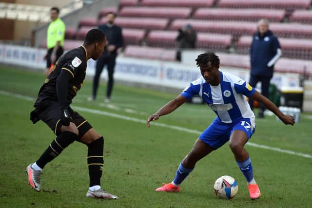Viv Solomon-Otabor during his Latics days