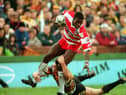 Martin Offiah joined Wigan from Widnes