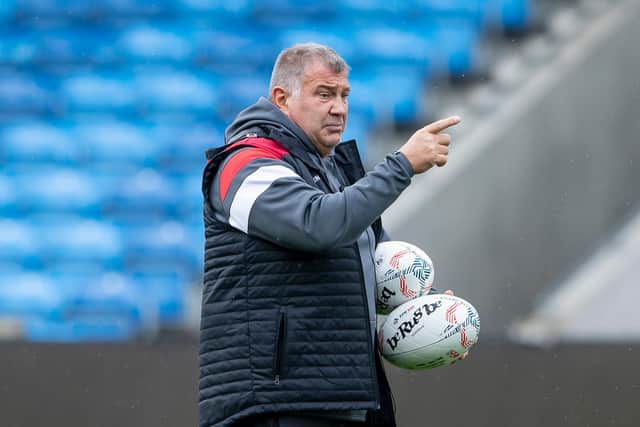 Shaun Wane has named his first England training squad of the year