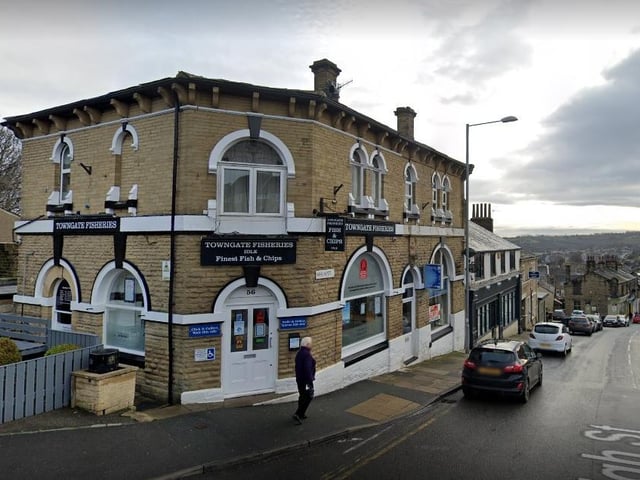 Towngate Fisheries is another chip shop to bag the Travellers' Choice award in 2021. Located on High Street in Idle, customers have called it the "best chippy in Bradford".

"Great fish and chips swiftly served, best lightest crisp batter I have found anywhere", said one reviewer, while another added: "Over the last few months me and my husband have been visiting regularly and have tried nearly everything on the menu. I can honestly say there is nothing I wouldn’t recommend to someone who loves traditional fish and chips. Always a great experience."