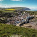 Staithes is a quaint fishing village near Whitby and this walk that takes you around Cleveland Way National Trail