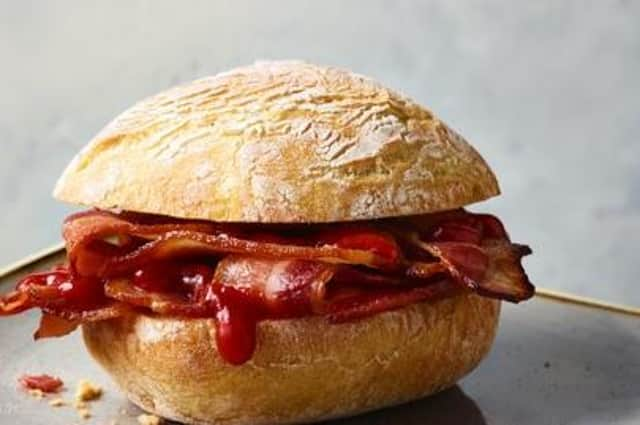 M&S has launched a breakfast roll and hot drink offer for £4