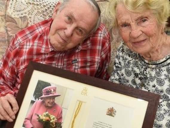 Elsie and Bill Anderton have celebrated 70 years of matrimony