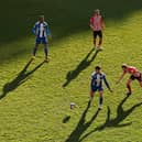 Callum Lang in action against Sunderland