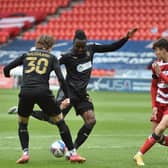 Joe Dodoo scores at Doncaster last weekend