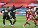 Joe Dodoo scores at Doncaster last weekend