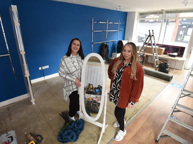 Good friends Hayley Lynch and Sarah Lichter, right, have gone into business together