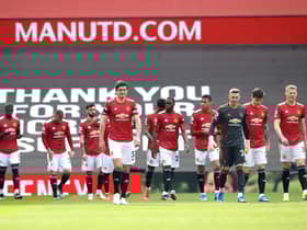 Manchester United took the field to face Burnley yesterday hours before the announcement of the European Super League proposal