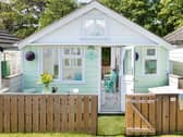 The 'world's best beach hut' is the only one in England to have five stars