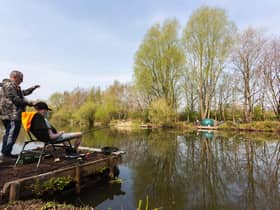 The first anglers prescribed fishing therapy have already taken to the waterside