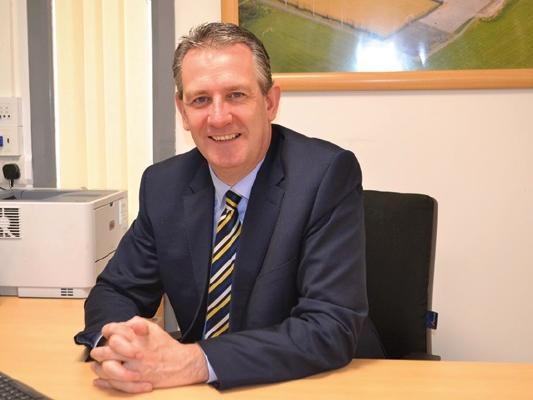 Lowton High School's headteacher Kieran Larkin