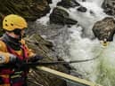 Life-saving Reach and Rescue equipment in use