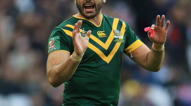 Lam worked with Greg Inglis in the Australia squad