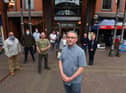 Jonathan Lamb and other market traders unhappy about plans for The Galleries