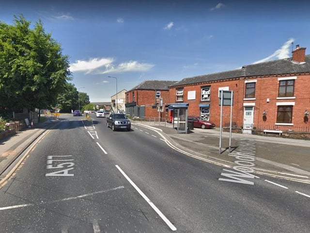 The incident happened on Tyldesley Road in Atherton. Pic: Google Street View
