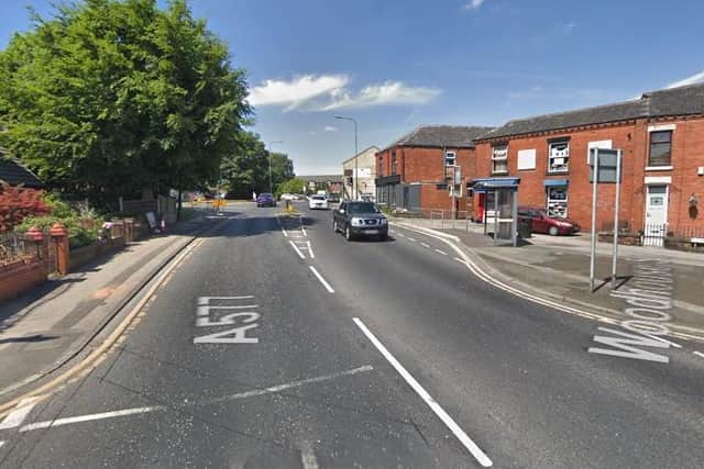 The incident happened on Tyldesley Road in Atherton on Friday. Pic: Google Street View