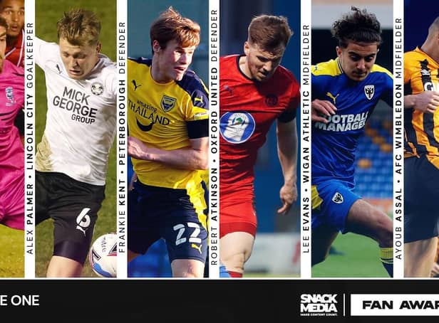 Lee Evans and the other four shortlisted players