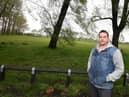 Coun Jones on Bryn Rec after concerns were raised about surveyors spotted on the popular playing field