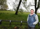 Coun Jones on Bryn Rec after concerns were raised about surveyors spotted on the popular playing field