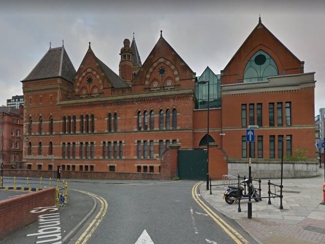 Manchester Minshull Street Crown Court. Pic: Google Street View