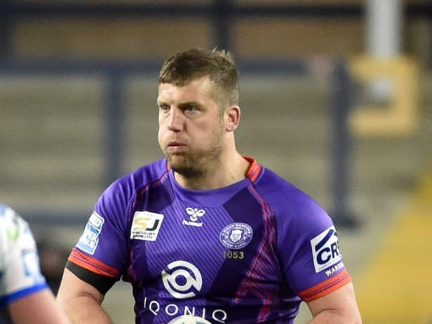 Wigan prop Tony Clubb