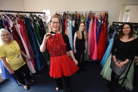 Audrey Grove, Maureen Holcroft, Grace Cairns and Joanne Bimson at Daffodils Dreams' new premises