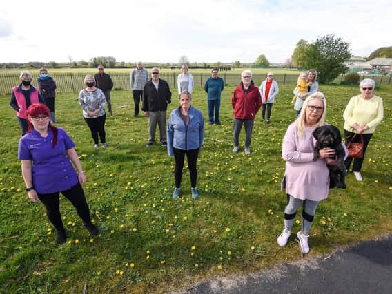 Residents want to prevent open land on York Street in Leigh being built on