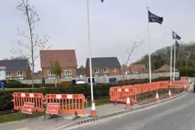 Work has started on a new path for Rectory Lane, Standish