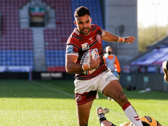 Bevan French scored two tries in his first game this year