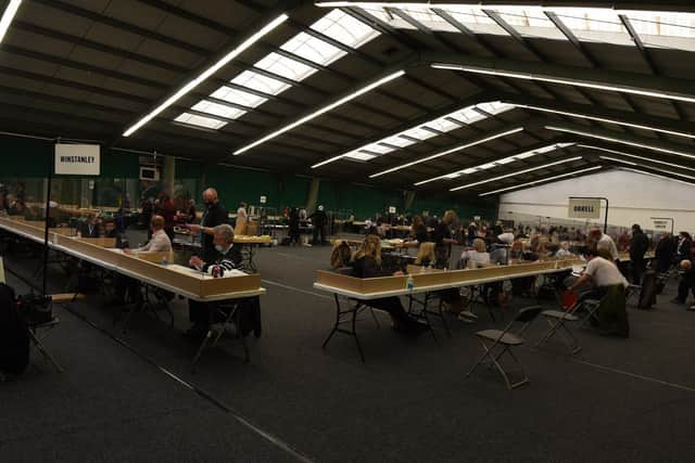 The count at the Robin Park Tennis Centre