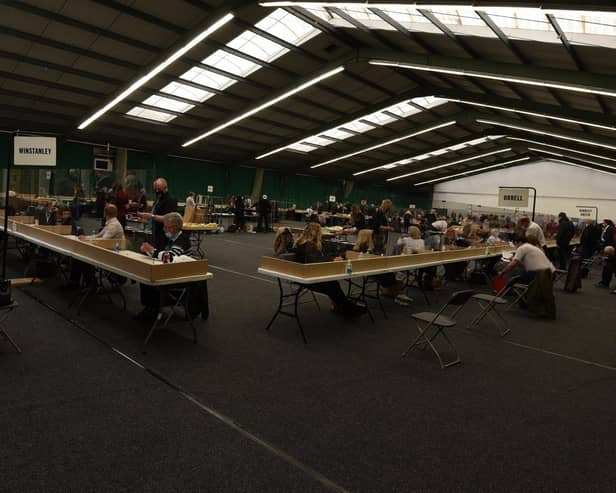 The count at the Robin Park Tennis Centre