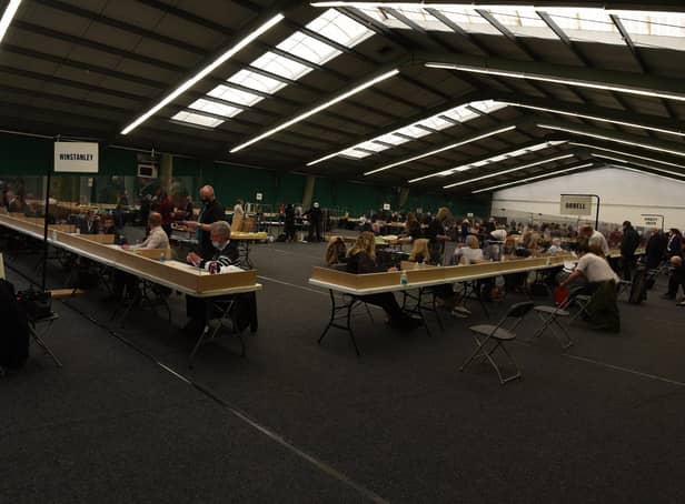 The count at the Robin Park Tennis Centre