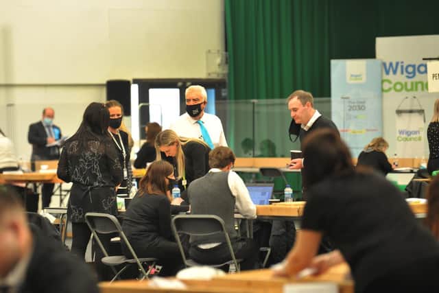 The count takes place at Robin Park Tennis Centre