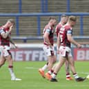 Wigan leave the Headingley pitch