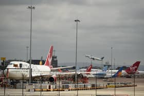 Manchester Airport - Photo by OLI SCARFF/AFP via Getty Images