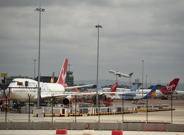 Manchester Airport - Photo by OLI SCARFF/AFP via Getty Images