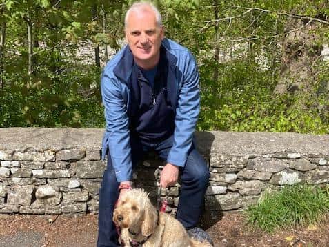 Barry Frost and his pet Maisy were both attacked by the dog