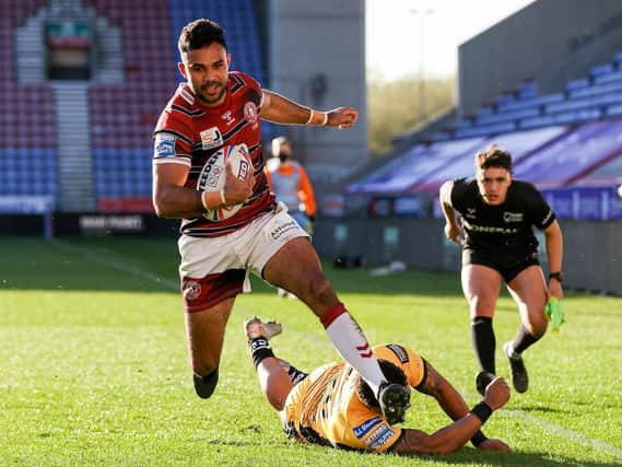 Bevan French made a two-try return to action this year