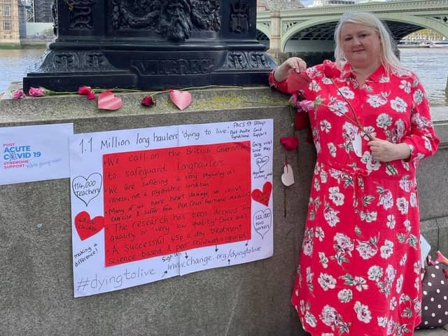 Long Covid campaigner Louise Barnes